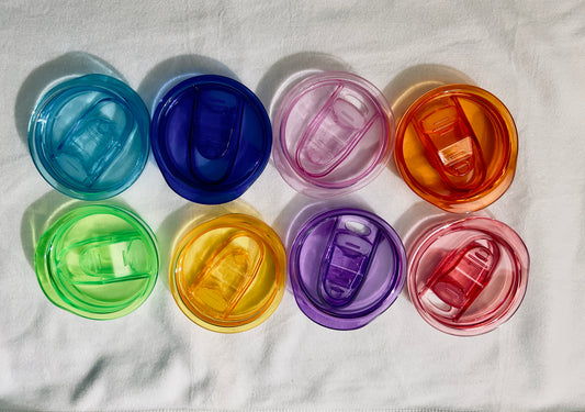 Colored Tumbler Lids