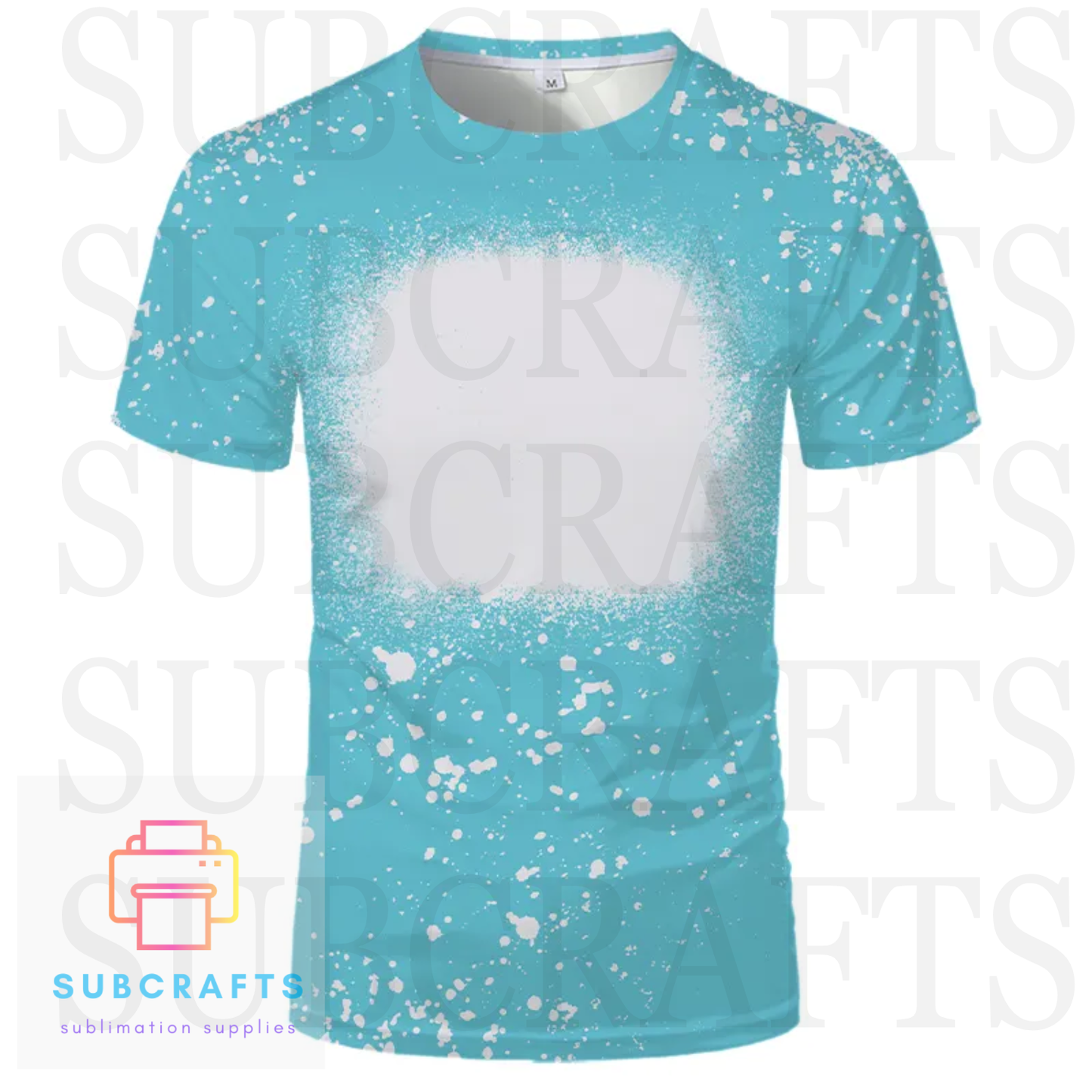 Faux Bleached Sublimation T-Shirt