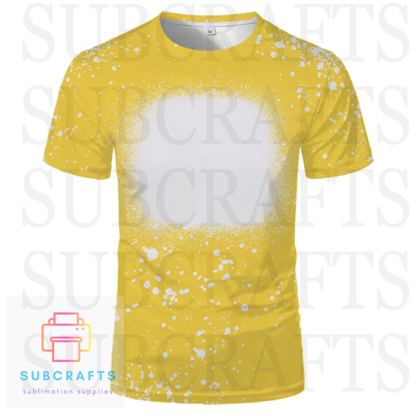 Faux Bleached Sublimation T-Shirt