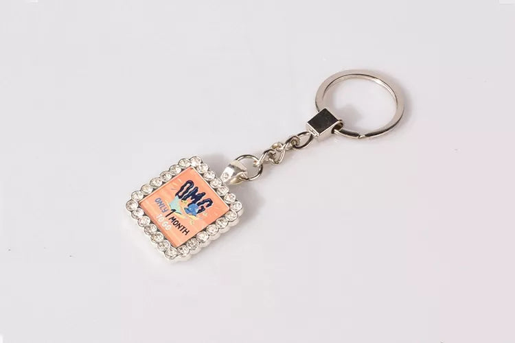 Diamond Metal Keychain